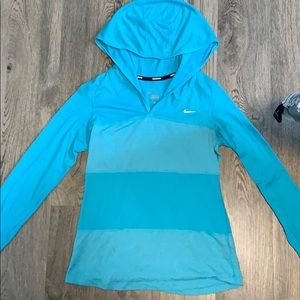 Light blue Nike hoodie